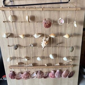 Source Unknown Seashell Wall Art - Natural and Pink